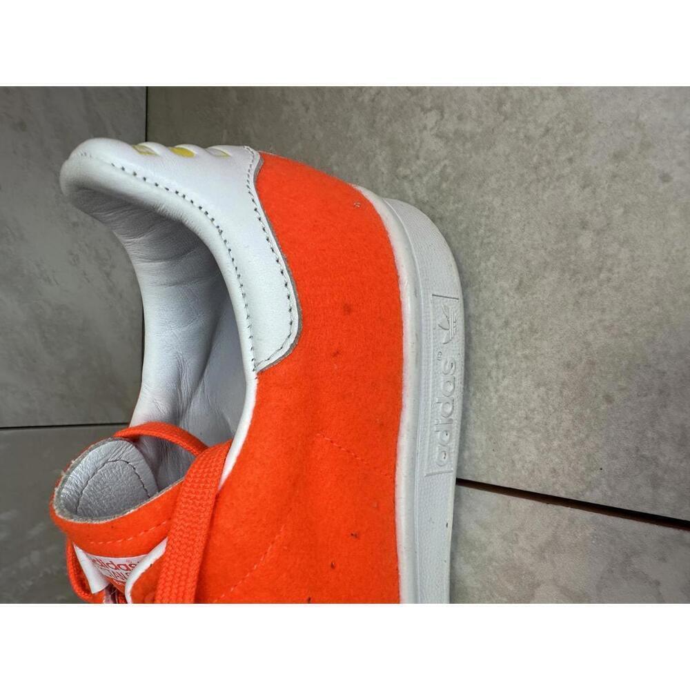 Adidas Stan Smith x Pharrell Williams orange tennis shoes Size 6.5 - Picture 4 of 6